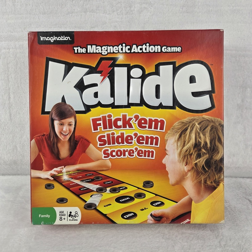 Kalide The Magnetic Action Board Game Imagination Puck Sliding Game